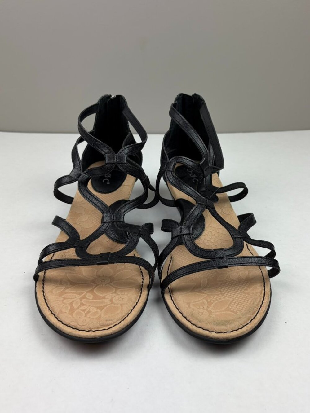 B.O.C. Pawel Strappy Black Gladiator Sandals Size 10 Beach Spring Summer
